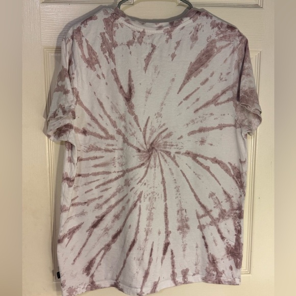Vans women’s tie dye short sleeve T-shirt Good Daze BFFC logo on front - Picture 3 of 5